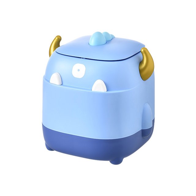 Monstrate Cubo de arroz, organizador sellado multifuncional, caja de almacenamiento, caja tipo prensa, buen sellado, tarro con tapa para harina de grano Organizadores de utensilios de cocina Azul Monstrate HA083626-02