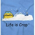 thumbnail image 2 of Trapped Car Snow Plow Winter Weather Plus Size Crewneck Graphic Tee Shirt Brisco Brands 2X, 2 of 5