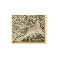 thumbnail image 2 of Historic Map - Utrecht Province Netherlands - Visscher 1681 - Vintage Wall Art, 2 of 4