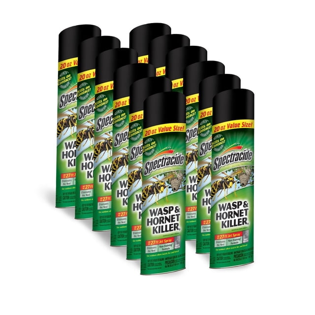 Aerosol para insectos Spectracide Hg-95715 Wasp Hornet 590 ml (20 oz)