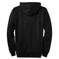 thumbnail image 5 of Port & Company PC90ZH Essential Fleece Full-Zip Hooded Sweatshirt, 5 of 5