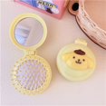 thumbnail image 1 of Espejo de maquillaje de Hello Kitty, accesorios de Anime Sanrio, My Melody Kuromi, Airbag plegable, peine portátil, espejo para llevar, regalo Y2K, 1 of 4