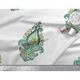 thumbnail image 2 of Soimoi Cotton Duck Fabric Floral & Paisley Block Print Fabric by Yard 42 Inch Wide, 2 of 3