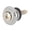 Silver, variant on Rupoun 10Pcs Metal Guitar Strap Lock Buttons End Pins with Screws for Electric Bass Ukulele Replacement Parts, Black, 0.9 x 0.6 in [cite: 18]
