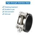 thumbnail image 4 of Unique Bargains T-Bolt Hose Clamp 4Pack 40-43mm Rubber Cushion Metal Intake Intercooler Clamps, 4 of 4