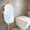 White, variant on Wall Mounted Commercial Urinal With Hinged Cover Bathroom Washout Urinal for Men Plastic Urinals for Men Toilet Waterless Urinal Garage Urinal Urine Diverter Outdoor Urinal For Home Shed Backyard RV