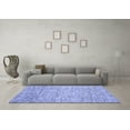 thumbnail image 3 of Ahgly Company Indoor Rectangle Abstract Blue Contemporary Area Rugs, 6' x 9', 3 of 4