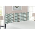 thumbnail image 2 of Casino Headboard, Card Suits Hearts Spades Diamonds and Clubs Pattern Gaming Houses Addiction Print, Upholstered Decorative Metal Bed Headboard with Memory Foam, Full Size, Multicolor, by Ambesonne, 2 of 4