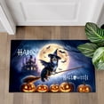 thumbnail image 4 of Happy Halloween Australian Shepherd Witch Pumpkins Bats Doormat Aussie Dog Lover Gifts Indoor Outdoor Welcome Mat - 13012, 4 of 5