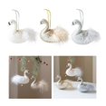 thumbnail image 2 of Festival Animal Shaped Plastic Hanging Decorations For Christmas Tree Window Porch Indoor Outdoor Decoration White, 2 of 5
