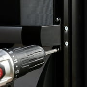 Auto Drive Durable Universal, Screen Door Crossbar Handle, Heavy Duty RV Door Handle