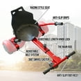 thumbnail image 5 of Cynetus Adjustable HoverCart HoverKart Go Cart Hover Cart Seat Hoverboard Seat Attachment for Electric Hoverboard self-stabilizing Scooter, 5 of 7