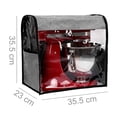 thumbnail image 2 of KitchenAid Housse de Mixeur Imperméable avec Compartiments, Gris, 2 of 5