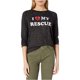 thumbnail image 2 of Skechers I Love My Rescue Sudadera para Mujer, Negro, Mediano Skechers Sweatshirt, 2 of 2