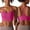 Hot Pink, variant on Women Fashion Solid Beauty Back Yoga Wear Sports Underwear Bra Running Fitness Yoga Bra Sports Bras for Women with Support Lift Bras for Women Push up Womens Padded Bras Low Back Sports Bra Sports Bra