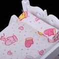 thumbnail image 3 of LeeQinersw 1/12 Dollhouse Miniature Pink Glove Printed Bunk Bed Bedroom Furniture Accessory, 3 of 6