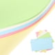 thumbnail image 5 of 100 hojas de color en blanco A6 Papel de hoja suelta de 6 hoyos Papel de recarga de carpetas, 5 of 5