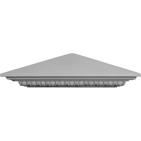

22 3/4 W x 16 1/8 P x 3 7/8 H Egg & Dart Corner Shelf