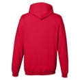 thumbnail image 2 of Just Hoods By AWDis Men's 80/20 Midweight College Hooded Sweatshirt 5XL FIRE RED, 2 of 3