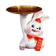 thumbnail image 5 of Estatua de conejo elegante con escultura de bandeja Almacenamiento de artículos diversos Estatuilla de de resina para Sesión Zulema Bandeja de estatua de resina, 5 of 8
