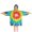 Colorful Rainbow Tie, variant on Colorful Rainbow Tie Dye Spiral Pattern Blanket Hoodies for Kids 6-13YR Oversize Wearable Blanket Hoodies for Boys Girls Teens
