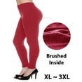 thumbnail image 1 of Women Fleece Lined Plus Size Full Length Legging Thick Warm Winter Thights Pants XL 2XL 3XL, 1 of 2