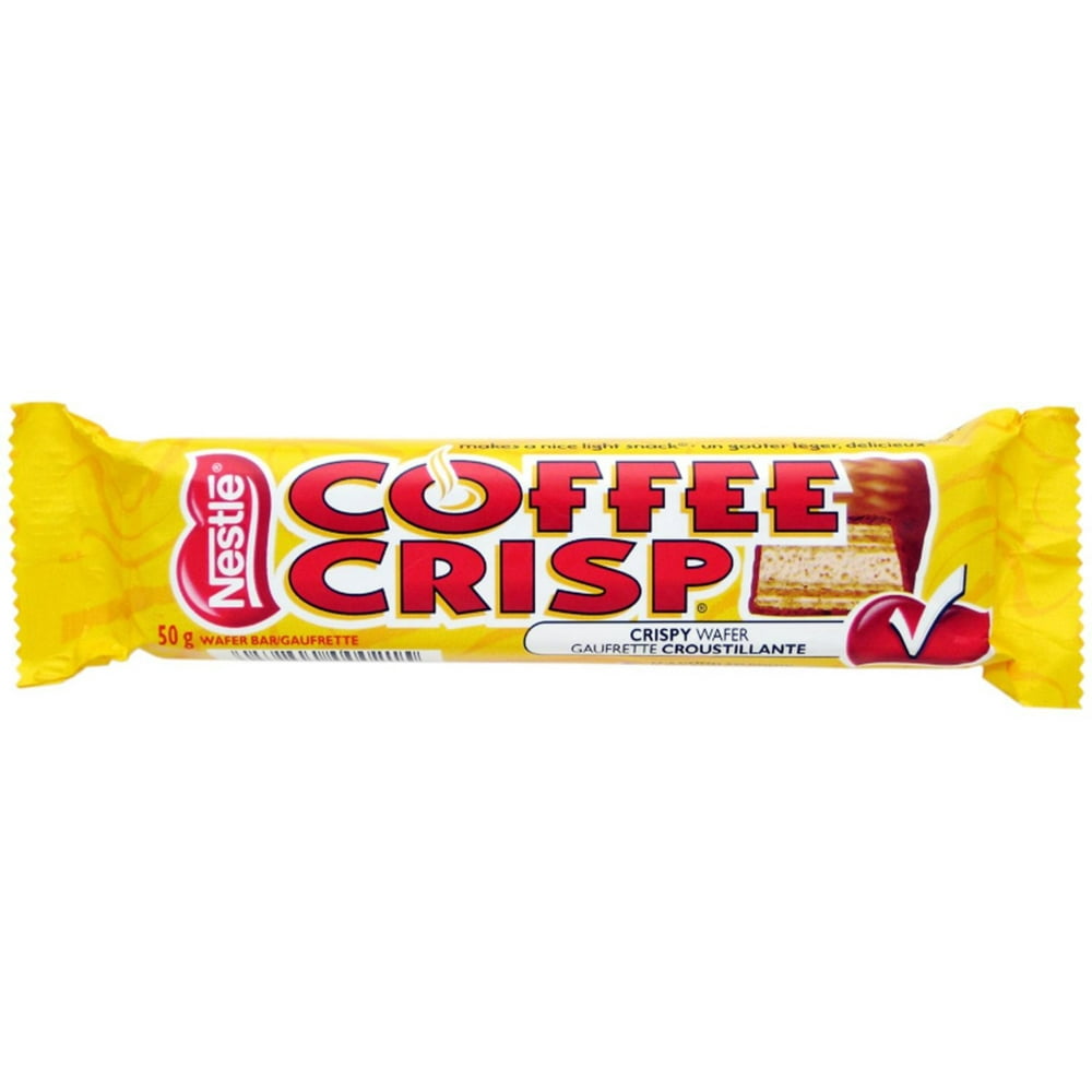 Nestle's Coffee Crisp Original Flavor Canadian Candy Bar