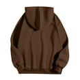 thumbnail image 3 of EIMELI Womens Printed Round Neck Hooded Casual Long Sleeve Sweatshirt, 3 of 3