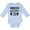 AE-Light Blue, variant on Minnesota Awesome Since 1858 Boys or Girls Long Sleeve Baby Bodysuit