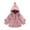Pink, variant on Diufon Toddler Baby Girls Coat Little Kids Fall Winter Long Sleeve Hooded Fleece Thickened Warm Tunic Jacket