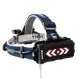 thumbnail image 4 of Lámpara de cabeza. Linterna frontal LED recargable por USB. Linterna de cabeza ultrabrillante. Faros delanteros para adultos, camping, actividades al aire libre y trabajo con casco. Faro con zoom, 4 of 5