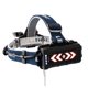 thumbnail image 4 of Lámpara de cabeza. Linterna frontal LED recargable por USB. Linterna de cabeza ultrabrillante. Faros delanteros para adultos, camping, actividades al aire libre y trabajo con casco. Faro con zoom, 4 of 5