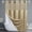 Beige, variant on Ivory Long Hotel Shower Curtain with Detachable Liner - 230GSM Waffle Texture, Hotel Grade, Spa Quality Bath Curtain, 71" W x 86" H