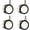 Brake, variant on Gamvdout Swivel Caster Wheels with Brake 360 Degree Rotating Threaded Stem Diameter 10x20mm/12x20mm Equipment Casters Mute I