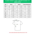 thumbnail image 2 of Lotusprint LLC Halloween Stamps Classic Unisex T-Shirt Comfort, Ghost Cat Pumpkin Graphic Tee, 2 of 5