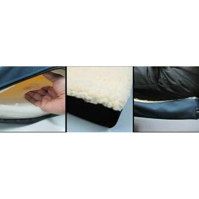Dropship Gel Memory Foam Seat Cushion With Chair Ties - Orthopedic Seat Pad  For Office; Car; Truck;