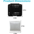 thumbnail image 4 of 2 Pack Stick On Deodorizing Box, 12 Pack Odor Removing Refills for Trash Can, Activated Charcoal Odor Eliminator for Indoor Kitchen Trash/Diaper Pails/Wardrobe/Shoe Cabinet (Black), 4 of 4