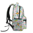 thumbnail image 3 of Gaeub Space Doodle Ergonomic Lightweight Laptop Backpack - Multiple Pockets for School, Work, Travel, Outdoor Activities -One Size, 3 of 5