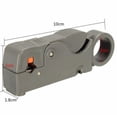 thumbnail image 3 of 2pcs Rotary Coax Coax Cable Stripper Cutter Tool for RG58 RG59/62 RG6 Wire Stripper, 3 of 5