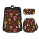 thumbnail image 1 of Easygdp Woodland Mushroom Mochila para Niños y Niñas con Set de Caja de Almuerzo y Estuche para Lápices 3 en 1, Mochila Escolar Estampada para Adolescentes, 1 of 7