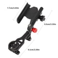 thumbnail image 5 of Aluminum Alloys Phone Stopwatches Stand Bicycles Computers Light Mount Stand Adjusted Phone Stand Easily to Install, 5 of 12