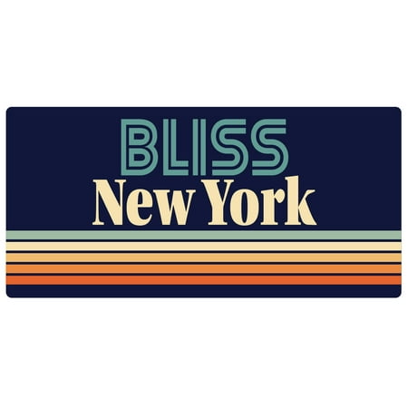

Bliss New York 5 x 2.5-Inch Fridge Magnet Retro Design