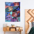 thumbnail image 4 of Dandadan Characters Tapestry Luxury Wall Hanging Tapestries Decoration For Living Room Bedroom Dormitory Mural Blanket Wall Art Tapestry, 4 of 8