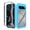Blue, variant on Clear Case for Google Pixel 10 Pro XL, Hybrid Silicone Durable 3-Layer [Not Yellowing][Military Grade Drop Protection] Shockproof/DropProof Protective Cover for Google Pixel 10 Pro XL,Blue