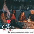 thumbnail image 5 of Embudo de cerveza con válvula, tubo extralargo de 2,5 pies (30 pulgadas) sin torceduras para juegos de beber cerveza, fiestas universitarias, 1 paquete, 5 of 5