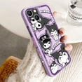 thumbnail image 2 of Kuromi-funda de teléfono con dibujo de melodía para iPhone, carcasa líquida con cuerda izquierda para iPhone 15, 14, 13, 12, 11 Pro Max, 8, 7 Plus, XR, XS, X, 2 of 5