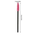 thumbnail image 5 of 50 piezas de cepillo de limpieza de pestañas, varitas de máscara de una sola vez, brochas de maquillaje, mano de obra, accesorios Pinceles de maquillaje y herramientas Cepillo rosa varilla negra Seitruly CE011521-01, 5 of 5