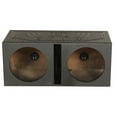 thumbnail image 3 of Q Power Dual 10 Inch Vented Port Subwoofer Sub Box w/ Bedliner Spray (2 Pack), 3 of 6