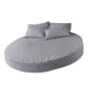 thumbnail image 3 of Sábana para Cama 220cm de diámetro de súper suave y anti-arrugas, Textil Rayas cruzadas Macarena Cotton Fitted Sheets, 3 of 8