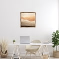 thumbnail image 3 of Stupell Industries Ombre Desert Dunes Landscape & Nature Painting Brown Floater Framed Canvas Art Print Wall Art, 25 x 25, 3 of 10